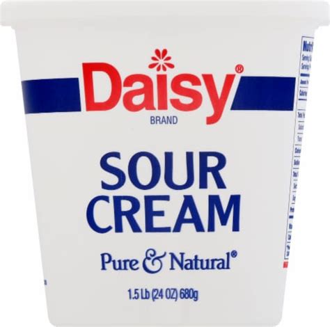 Daisy Pure Natural Sour Cream 24 Oz Kroger