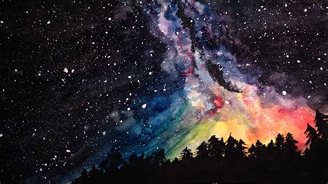 Outer Space Watercolor At Getdrawings Free Download