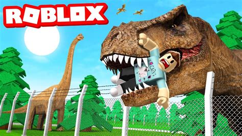 Building A Dinosaur Zoo In Roblox Youtube