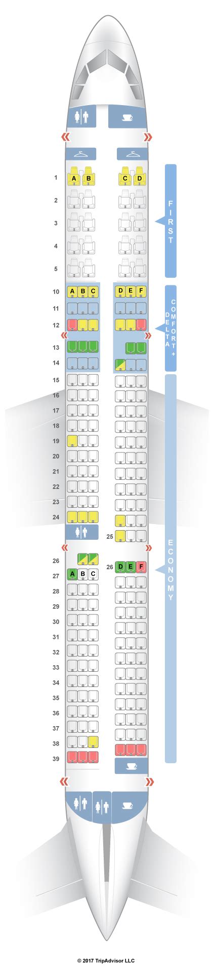 Delta Airlines Aircraft Seating Charts My XXX Hot Girl
