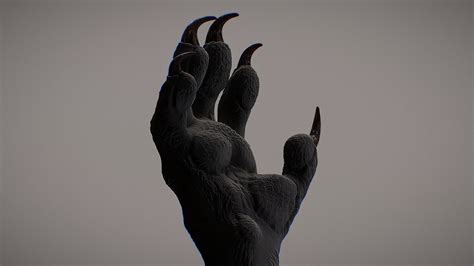 Creature Hand Download Free 3d Model By Cherishloveart A26d66a