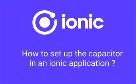 Ionic Capacitor & ASP.NET MVC 5 (.NET 4.8): Compatibility Check