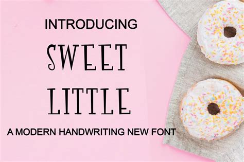 Sweet Little Font By Morningmondayy · Creative Fabrica