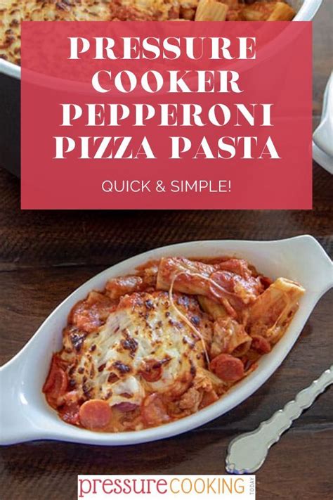 These creative and satisfying salads will fill you up with fiber and protein, not calories. Ninja Foodi Pressure Cooker Pepperoni Pizza Pasta | Recipe | Instant pot dinner recipes ...