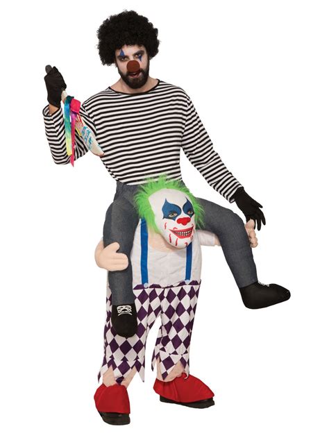 Adult Ride A Evil Clown Costume