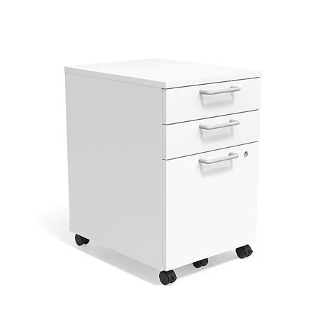 Union And Scale Essentials 3 Drawer Vertical File Cabinet Mobile