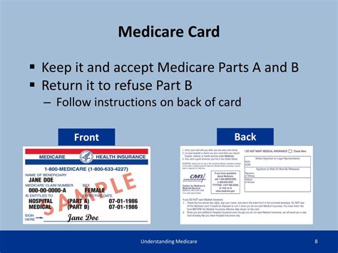 Can i get a replacement medicaid card online. PPT - Understanding Medicare Barbara Childers, MSW Centers for Medicare and Medicaid Services ...