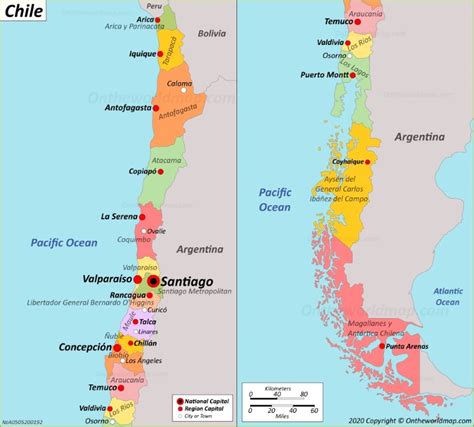 Chile Map Discover Chile With Detailed Maps