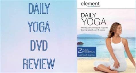 Maybe you would like to learn more about one of these? Daily Yoga: DVD Review