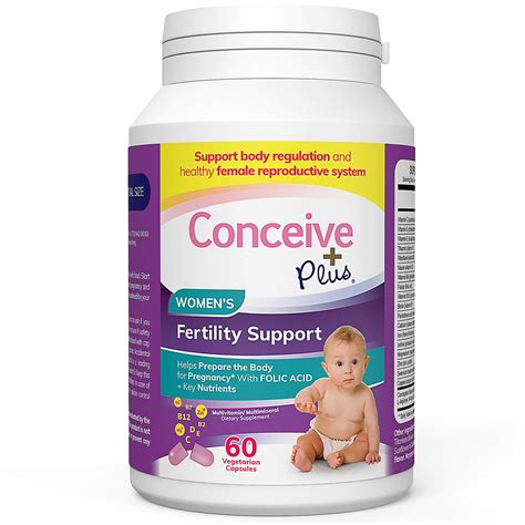 Conceive Plus Womens Fertility Prenatal Vitamins Cycle Regulation