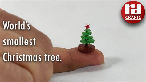 Worlds Smallest Christmas Tree Youtube