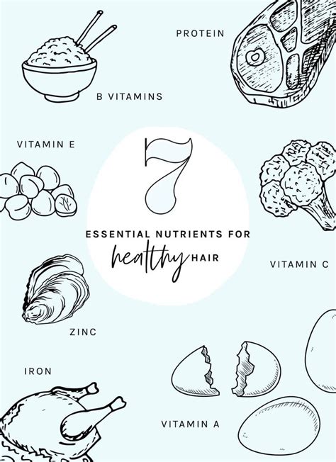 7 Essential Nutrients For Healthy Hair Hello Glow Hair Vitamins