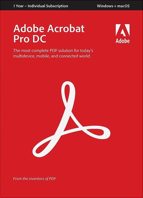 Questions And Answers Adobe Acrobat Pro DC Year Subscription Windows Mac OS ADO F