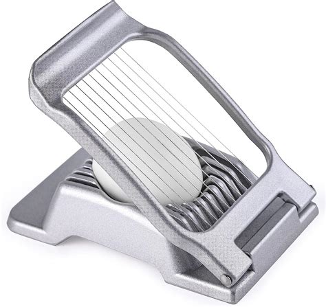 Yuzxaun Egg Slicer For Hard Boiled Eggs Stainless Steel Wire Heavy