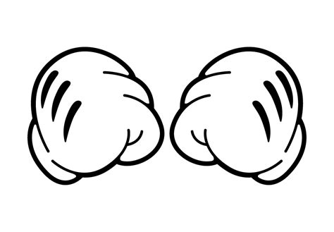 Manos De Mickey Mouse Png Png Image Collection