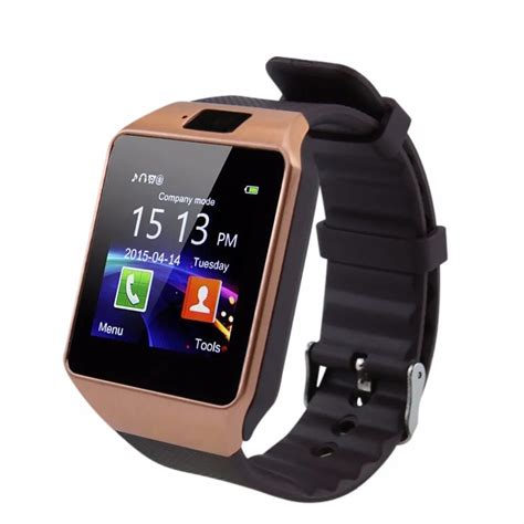 Free Shipping Dz09 Smart Watch With Camera Bluetooth Wristwatch Sim