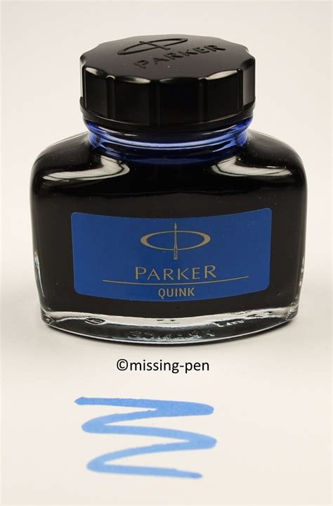Parker Quink 57ml 2 Oz Bottled Ink Washable Blue Ebay
