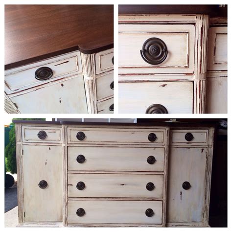 Antique Mahogany Hepplewhite Buffet Top Refinished And Stained In