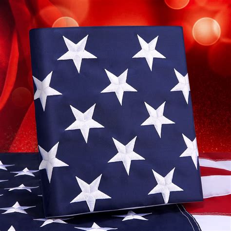buy american flag 3x5 outdoor heavy duty american flag nylon us flags 3x5 outdoor embroidered