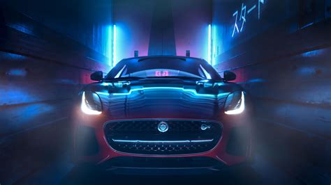 Jaguar F Type 2018 Front View Jaguar Wallpapers Jaguar F Type