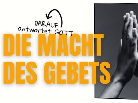 Die Macht des Gebets – Christus-Gemeinde