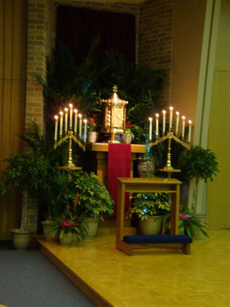 Layers A Catholic Moms Musings Altar Of Repose Holy Thursday