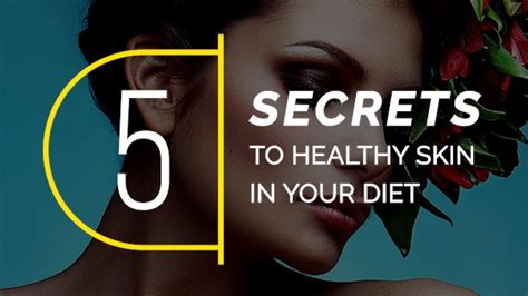 5 Secrets To Healthy Skin Natural Beauty Products Top 5 Products