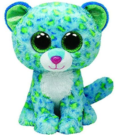 Ty Beanie Boos Leona The Blue Leopard Plush Toy 6