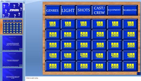 Jeopardy Powerpoint Template With Scoring Domagent