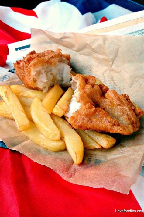 Beer Battered Fish And Chips Recipe — Dishmaps