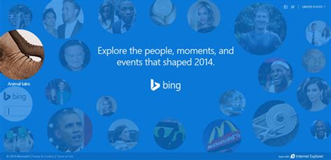 And Your Most Searched On Bing In 2014 Were Bing Search Blog