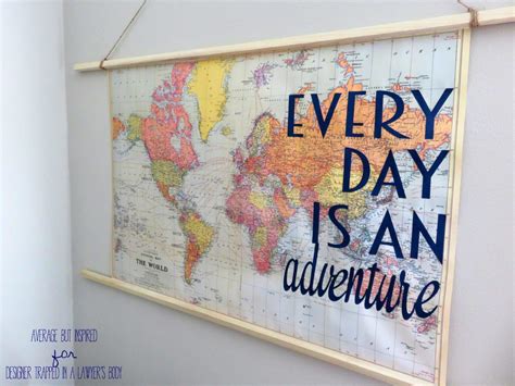 Easy Diy Travel Map Art Travel Map Diy Travel Theme Classroom Diy Map