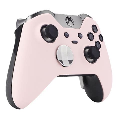Xbox One Elite Controller Front Faceplate Soft Touch Sakura Pink