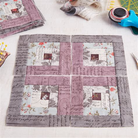 Free Traditional Log Cabin Quilt Pattern Video Tutorial