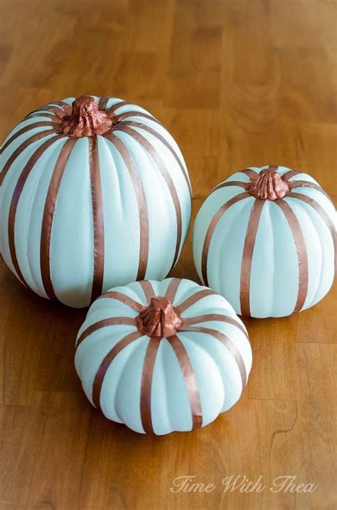 How To Turn Plain Plastic Pumpkins Into Gorgeous Fall Indoor Décor
