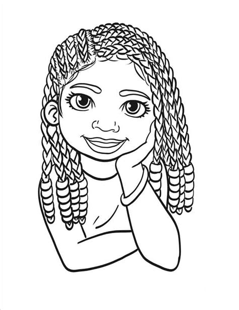 Best Free Printable Black Girl Coloring Page For Kids Coloring Home