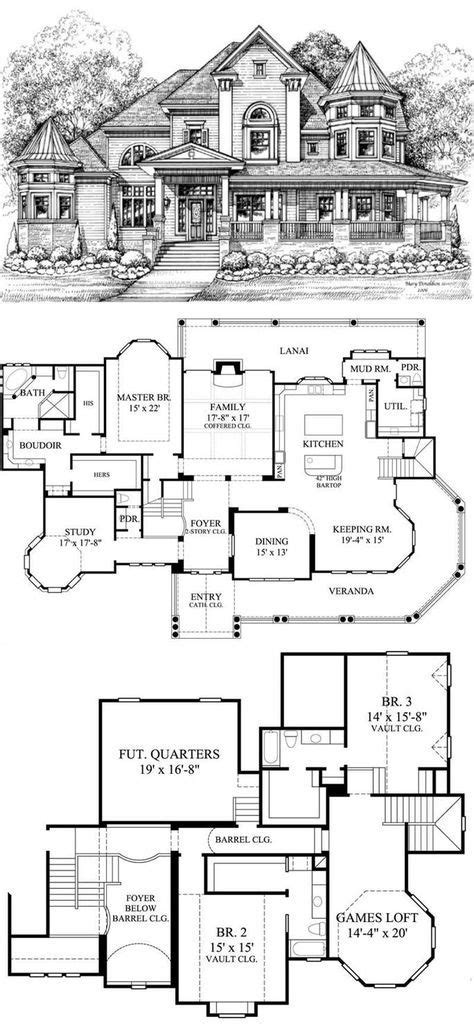 Victorian House Plans Home Design Gml D 756 19255