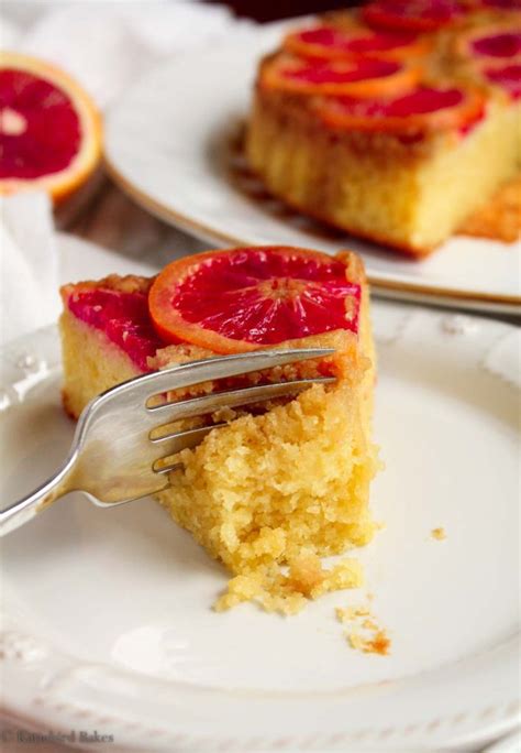 Blood Orange Upside Down Cake Katiebird Bakes