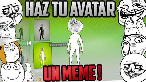 Convierte Tu Avatar En Un Meme Accesorios Xbox 360 Youtube
