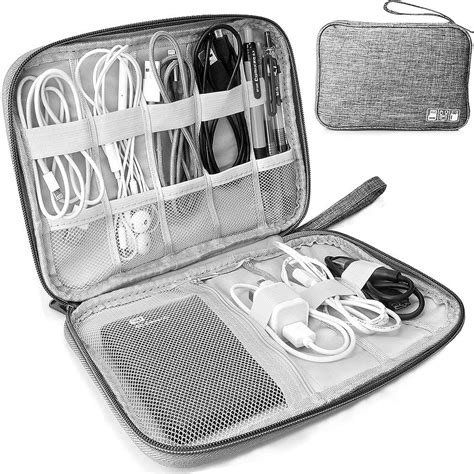 Hcfgs Electronic Organizer Travel Accessories Cable Bag