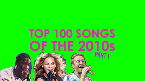Top 100 Best Songs Of The 2010s Part 1 No100 61 Youtube
