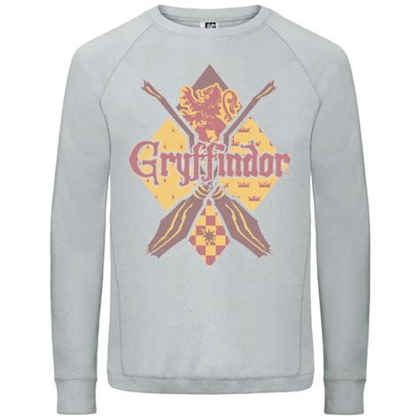 Harry Potter Gryffindor Grey Sweatshirt Merchandise Zavvi