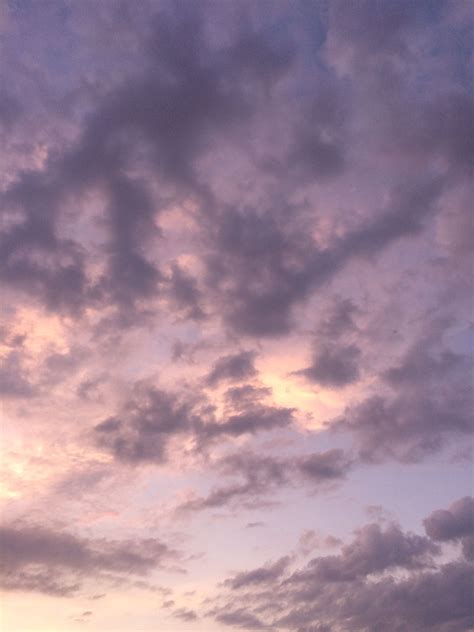 Lilac Skies Lilac Sky Sky Cloud Painting