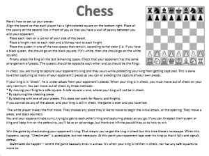 This makes it possible to: Chess Cheat Sheet - Sunlight Learning