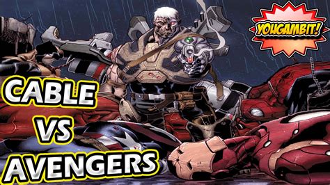 Mega Videocomic Cable Vs Avengers SanciÓn X Historia Completa