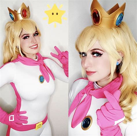 el increíble cosplay que recrea a peach de super mario bros la película