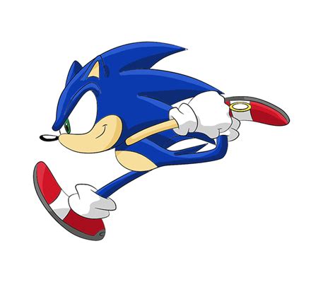Sonic Running  Transparent Kremi Png