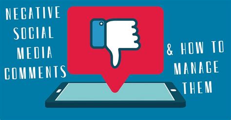 Negative Social Media Comments And How To Manage Them Dr Websites