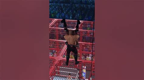 Kane Piledriver On Randy Orton On Top Of Hell In A Cell Wwe 2k23 Youtube