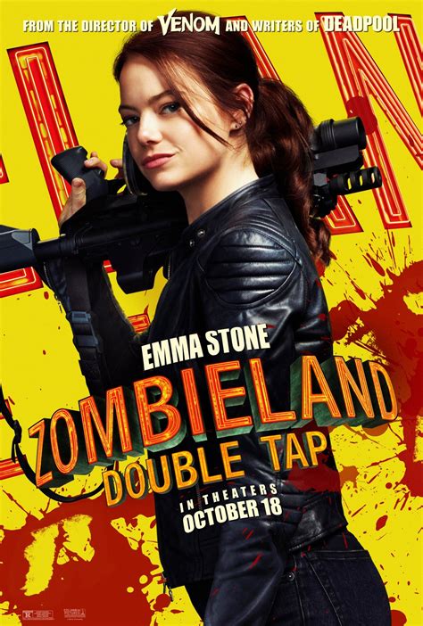 Double tap is a 2019 american zombie comedy film directed by ruben fleischer. Zombieland: Double Tap new character posters | SciFiNow ...